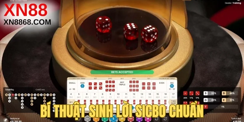 Bí thuật sinh lời Sicbo chuẩn