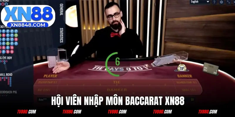 Hướng dẫn hội viên nhập môn Baccarat XN88